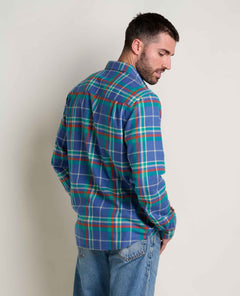 Toad & Co Pinevale Midnight Organic Cotton Flannel Shirt