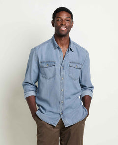 Toad & Co Piñon Soft Denim Shirt