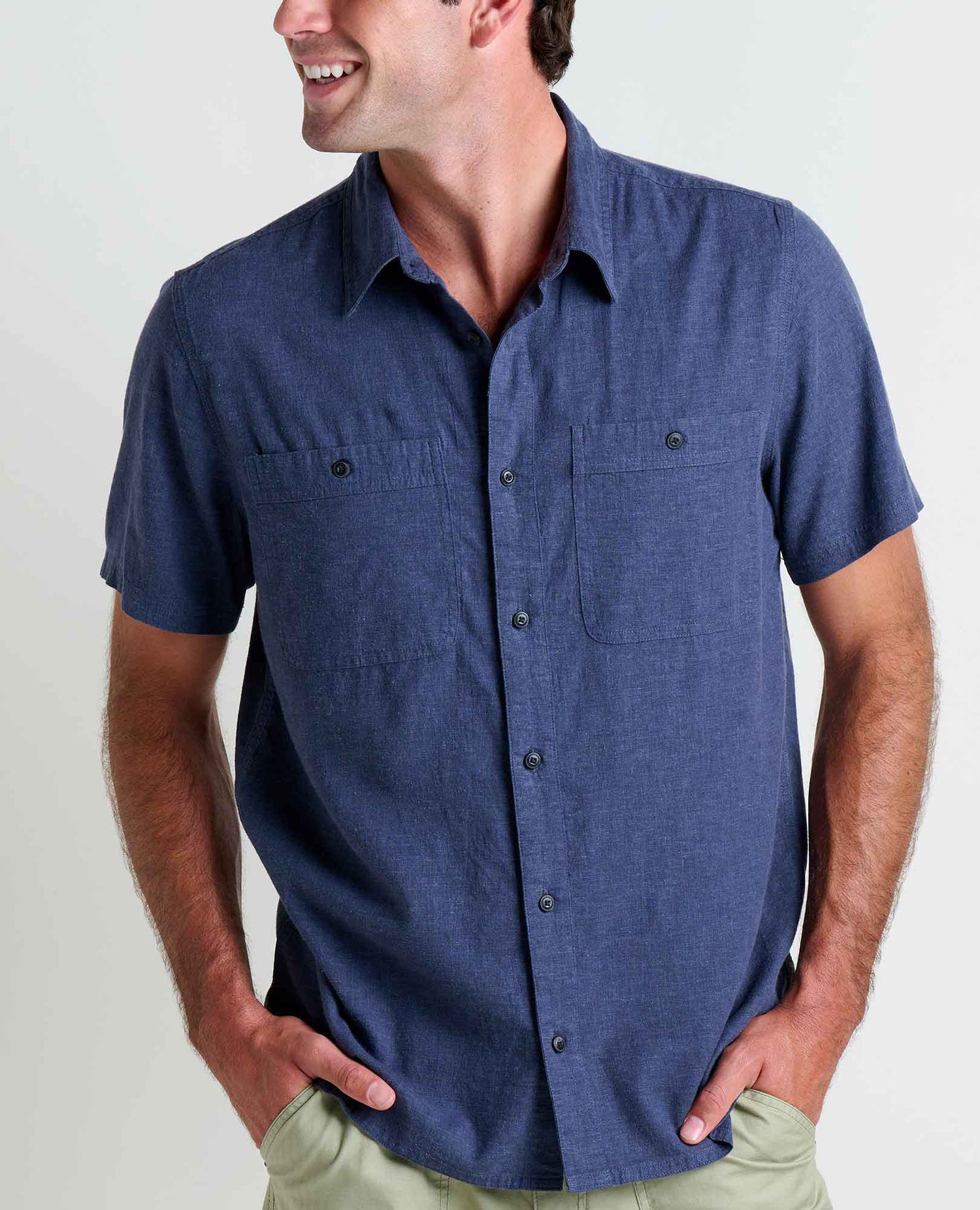 Toad & Co Taj Hemp Short Sleeve Shirt