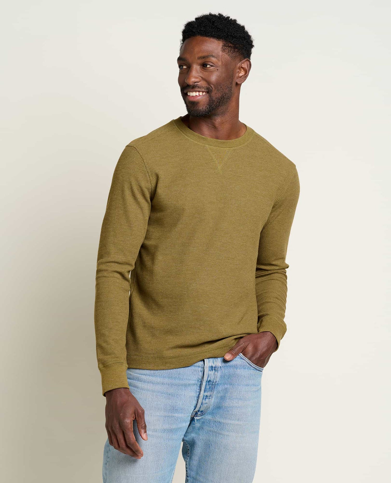 Toad & Co Framer II Long Sleeve Waffle Crew