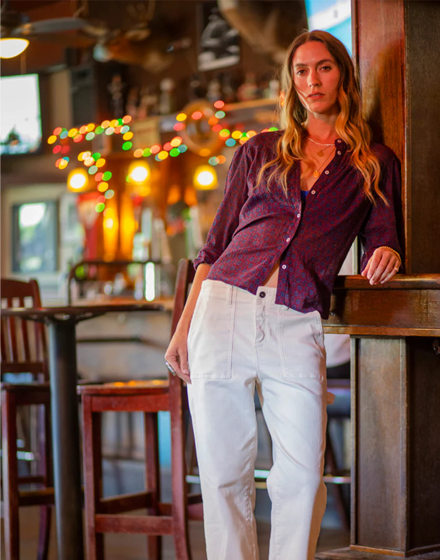Carve Designs Tatum Gauze Shirt