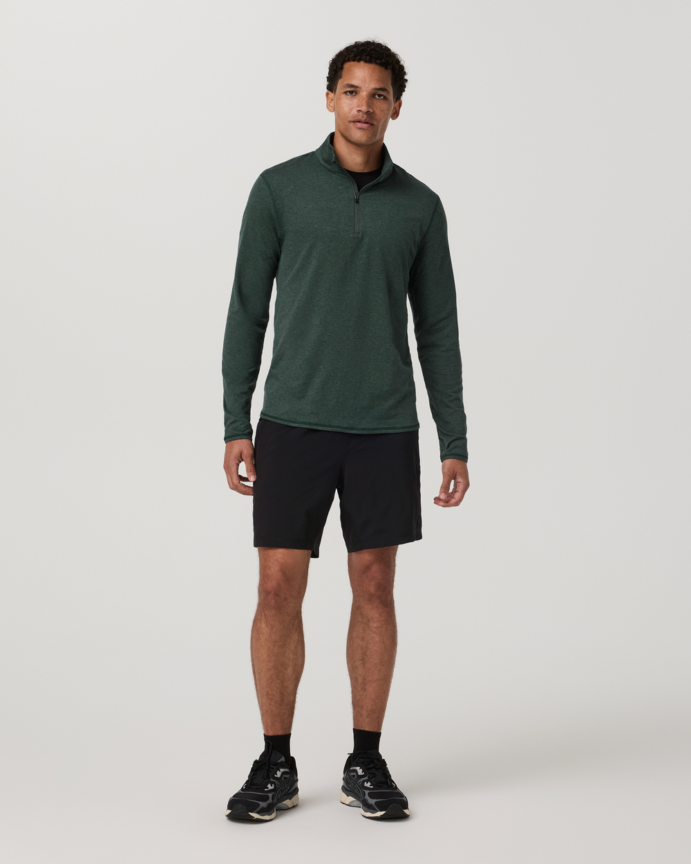 Vuori Ponto Performance Half Zip Mock Neck