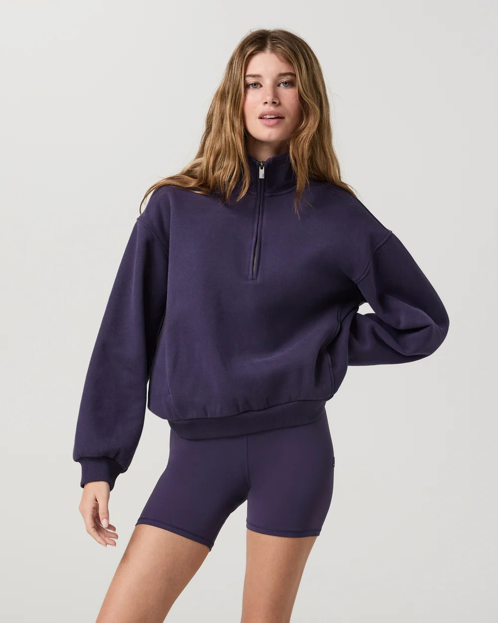 Vuori Restore Oversized Half Zip Sweatshirt