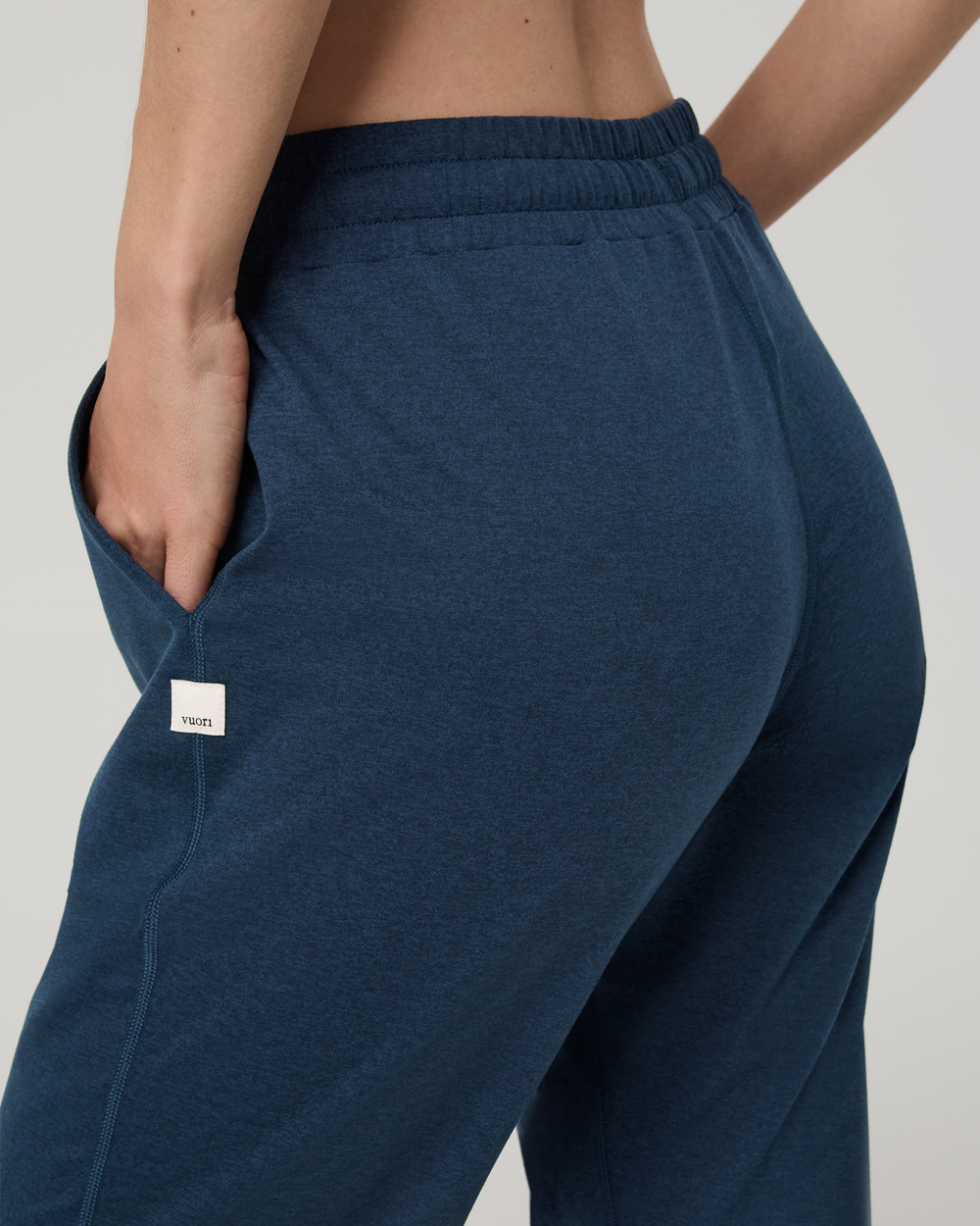 Vuori Performance Jogger LONG (Blue Coast Heather)