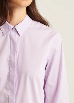 🇨🇦 Patrick Assaraf Cotton Stretch Relaxed Shirt