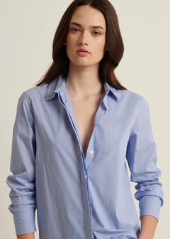 🇨🇦 Patrick Assaraf Cotton Stretch Relaxed Shirt
