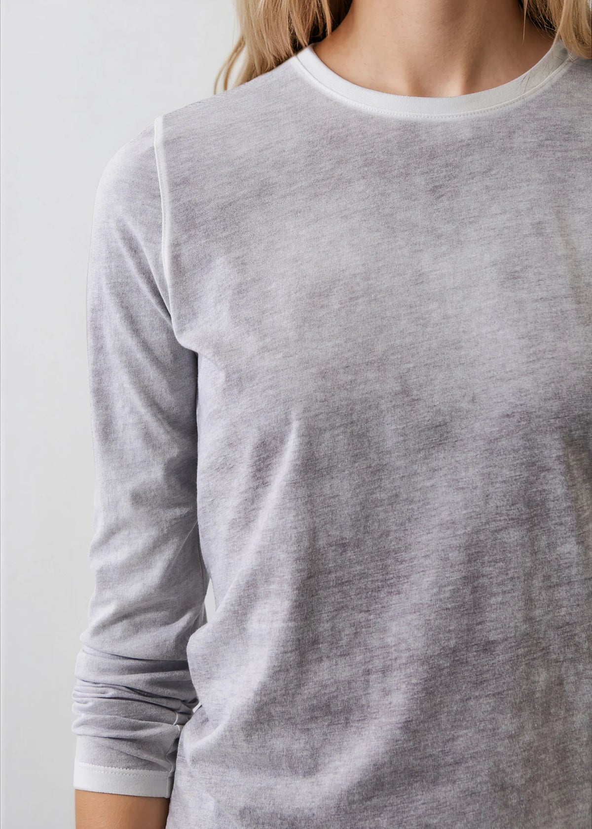 Patrick Assaraf Reverse Spray Pima Cotton T-Shirt