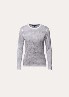 Patrick Assaraf Reverse Spray Pima Cotton T-Shirt
