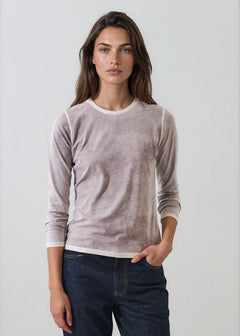 Patrick Assaraf Reverse Spray Pima Cotton T-Shirt