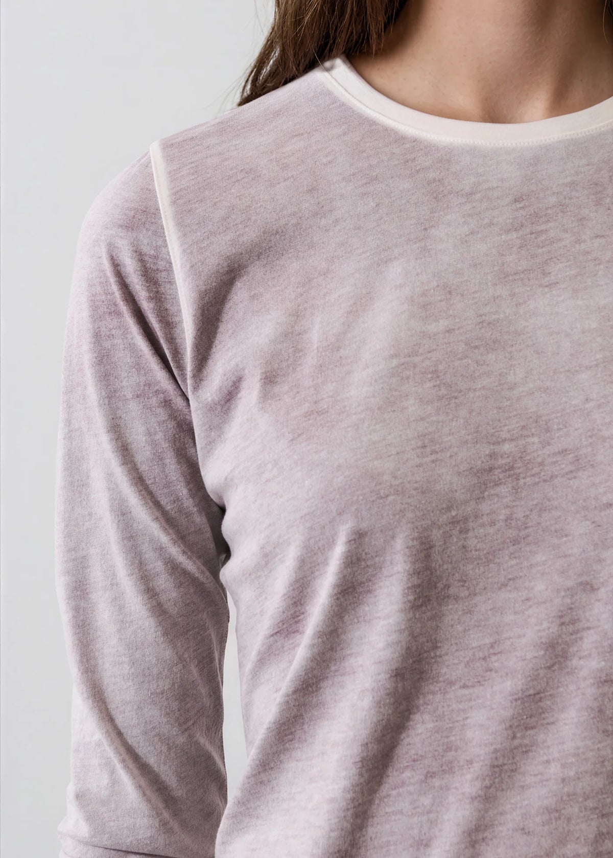 Patrick Assaraf Reverse Spray Pima Cotton T-Shirt