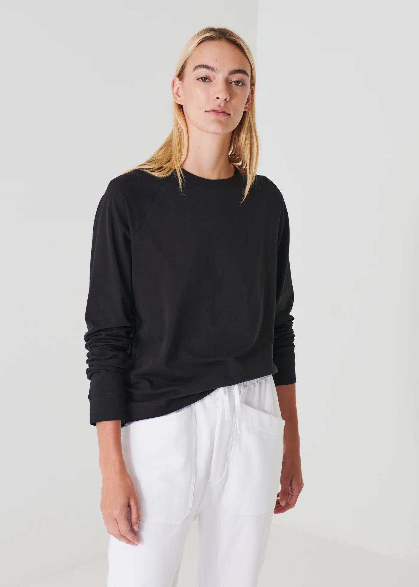 🇨🇦 Patrick Assaraf Pima Cotton Oversize Sweatshirt