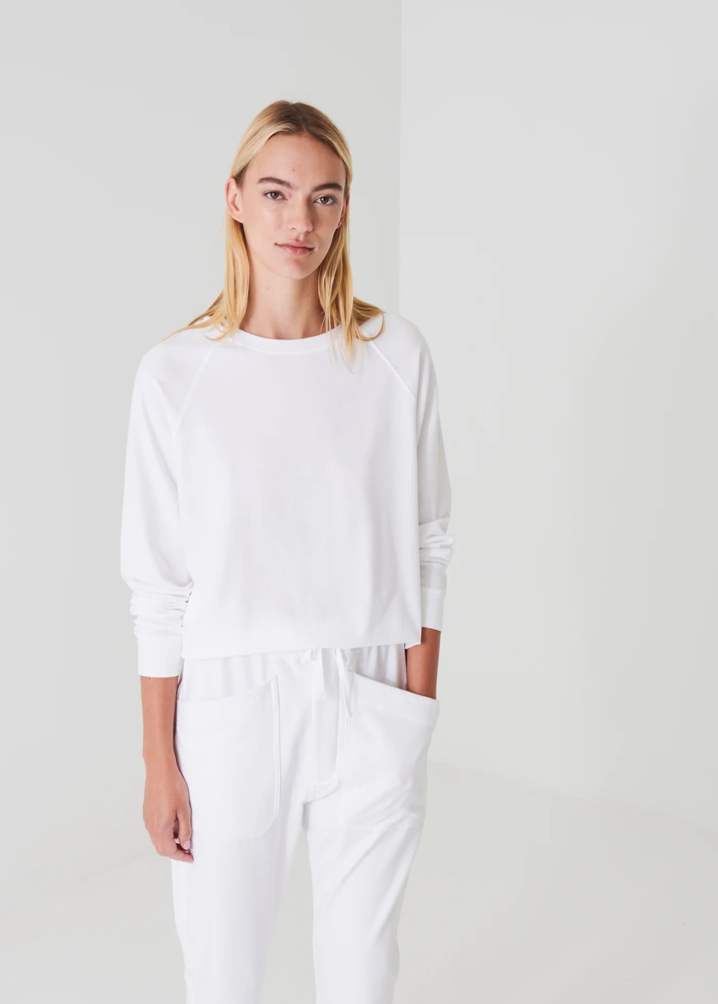 🇨🇦 Patrick Assaraf Pima Cotton Oversize Sweatshirt
