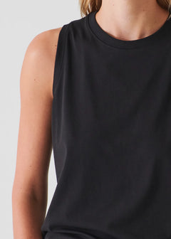 🇨🇦 Patrick Assaraf Iconic Pima Cotton Stretch Boyfriend Tank