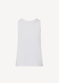 🇨🇦 Patrick Assaraf Iconic Pima Cotton Stretch Boyfriend Tank