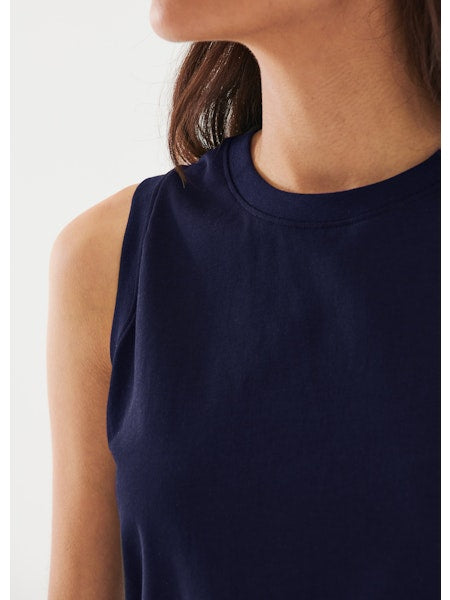 🇨🇦 Patrick Assaraf Iconic Stretch Boyfriend Tank