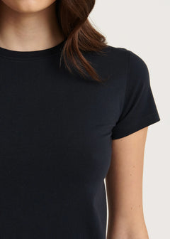 🇨🇦 Patrick Assaraf Iconic Pima Cotton Stretch Slim T-Shirt