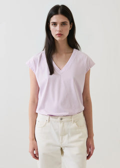 🇨🇦  Patrick Assaraf Short Sleeve Iconic Sublime V-Neck Dolman Tee