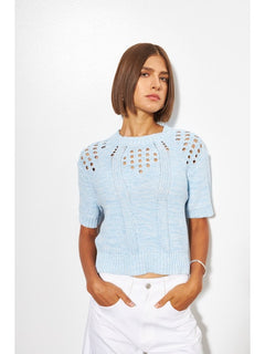 🇨🇦 Line Marlowe Short Sleeve Sweater