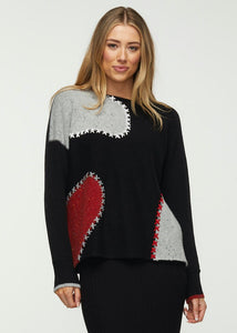 Zaket & Plover Patchwork Sweater