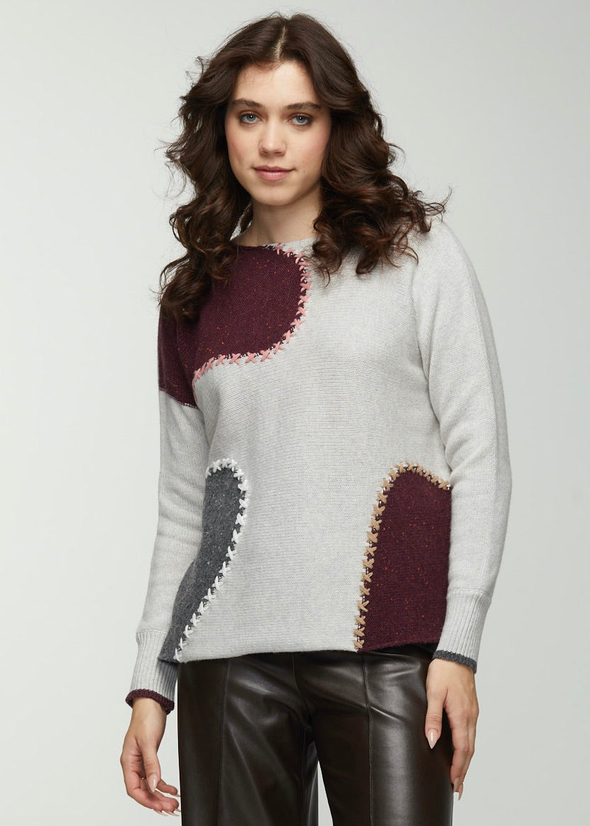 Zaket & Plover Patchwork Sweater