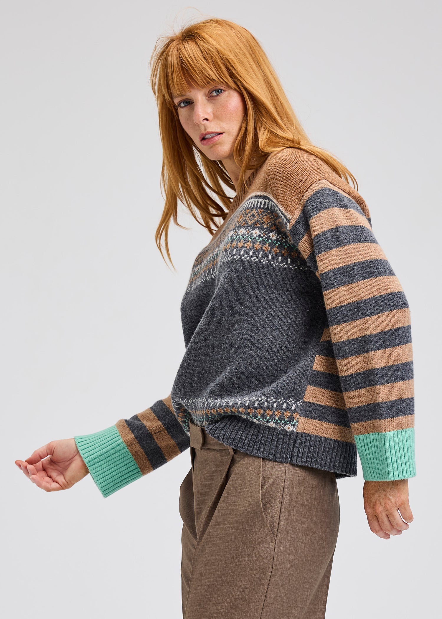Zaket & Plover Fairisle Sweater