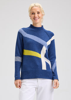 Zaket & Plover Road Map Sweater