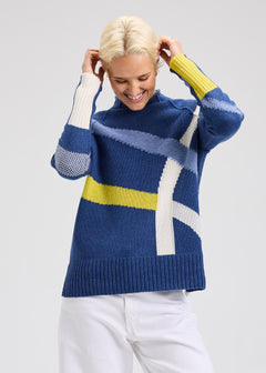 Zaket & Plover Road Map Sweater