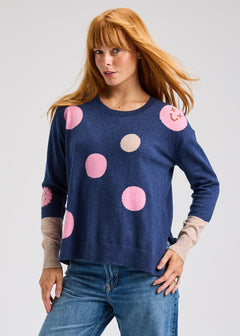 Zaket & Plover Spots Intarsia Sweater