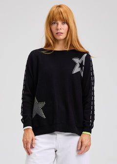 Zaket & Plover Threaded Star Sweater