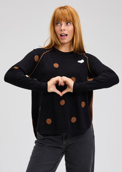 Zaket & Plover Spot The Love Sweater