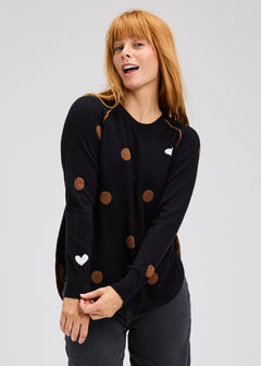 Zaket & Plover Spot The Love Sweater