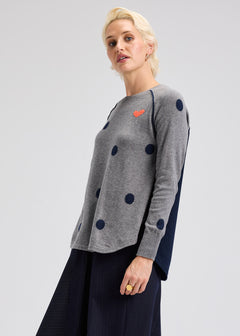 Zaket & Plover Spot The Love Sweater