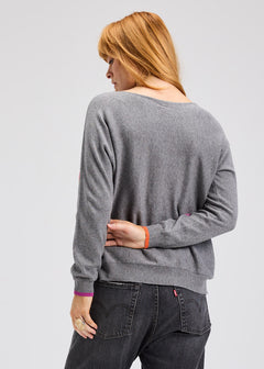Zaket & Plover Intarsia Hearts Sweater