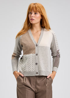 Zaket & Plover Textured Cardigan