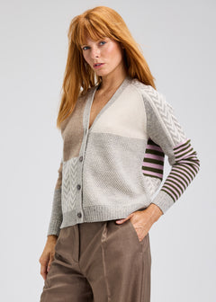 Zaket & Plover Textured Cardigan