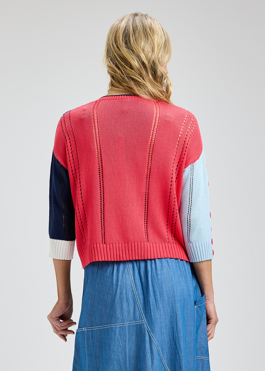 Zaket & Plover Thread Detail Cardigan