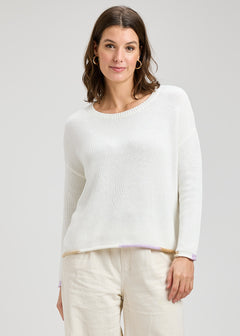 Zaket & Plover Bottom Detail Sweater