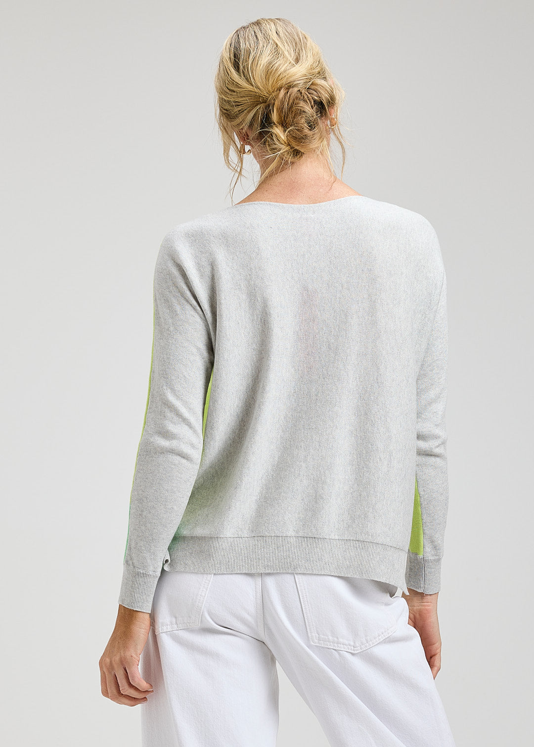 Zaket & Plover Spot On Boat Neck Sweater