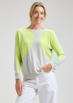 Zaket & Plover Spot On Boat Neck Sweater