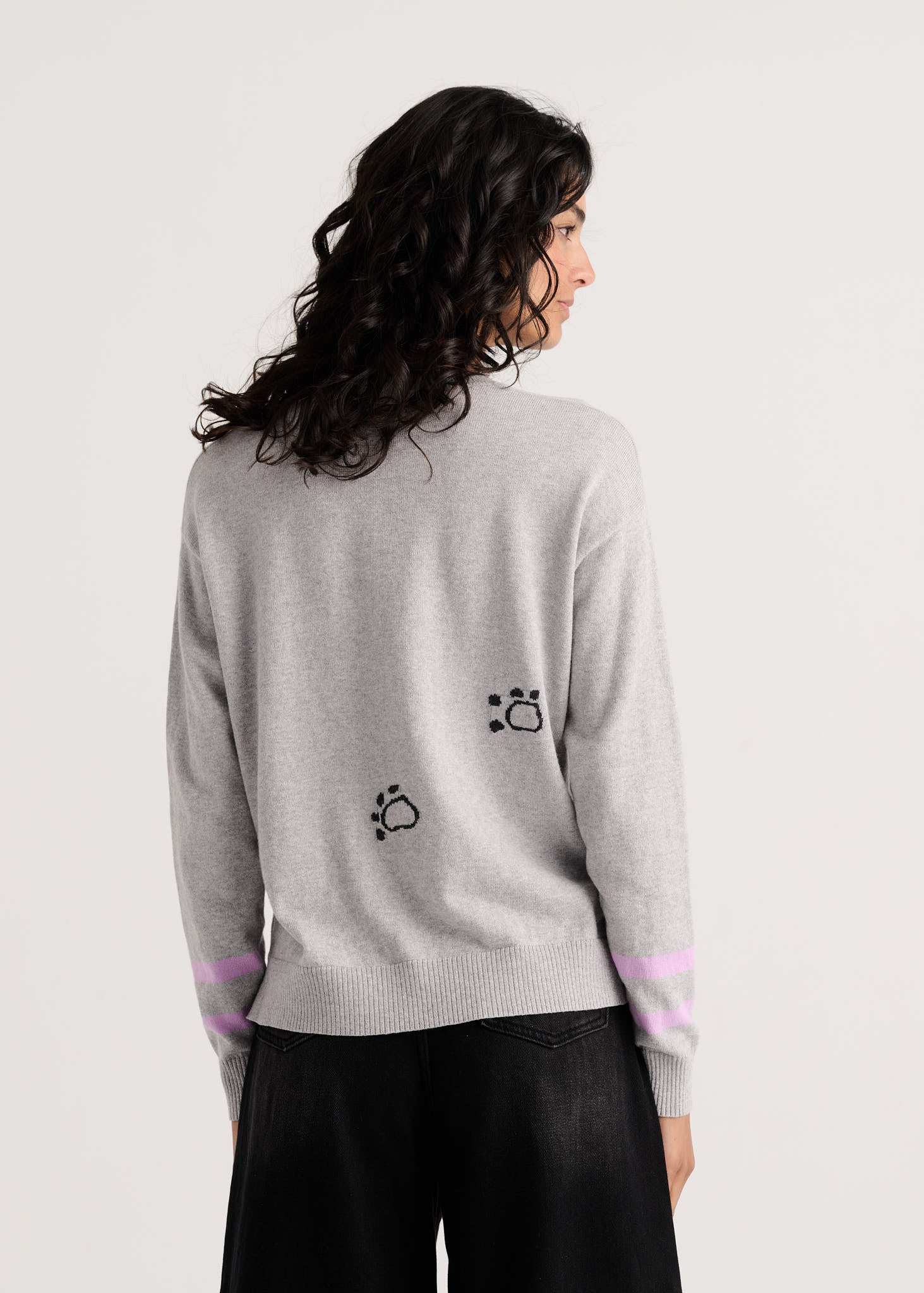 Zaket & Plover Cheeky Cat Sweater