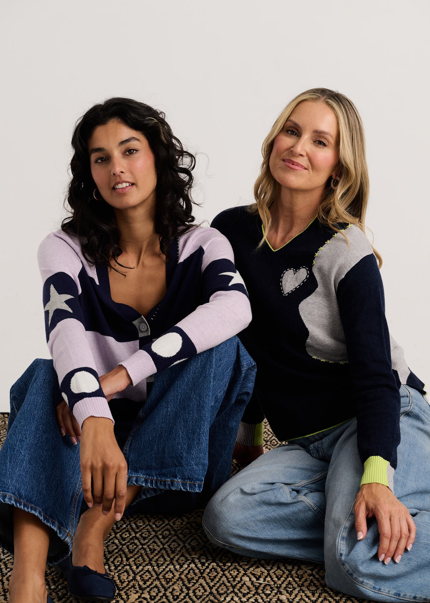 Zaket & Plover Stars And Spots Cardigan