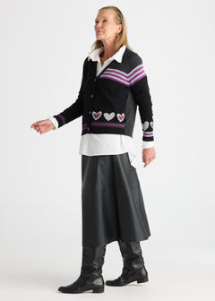 Zaket & Plover Hearts Cardigan