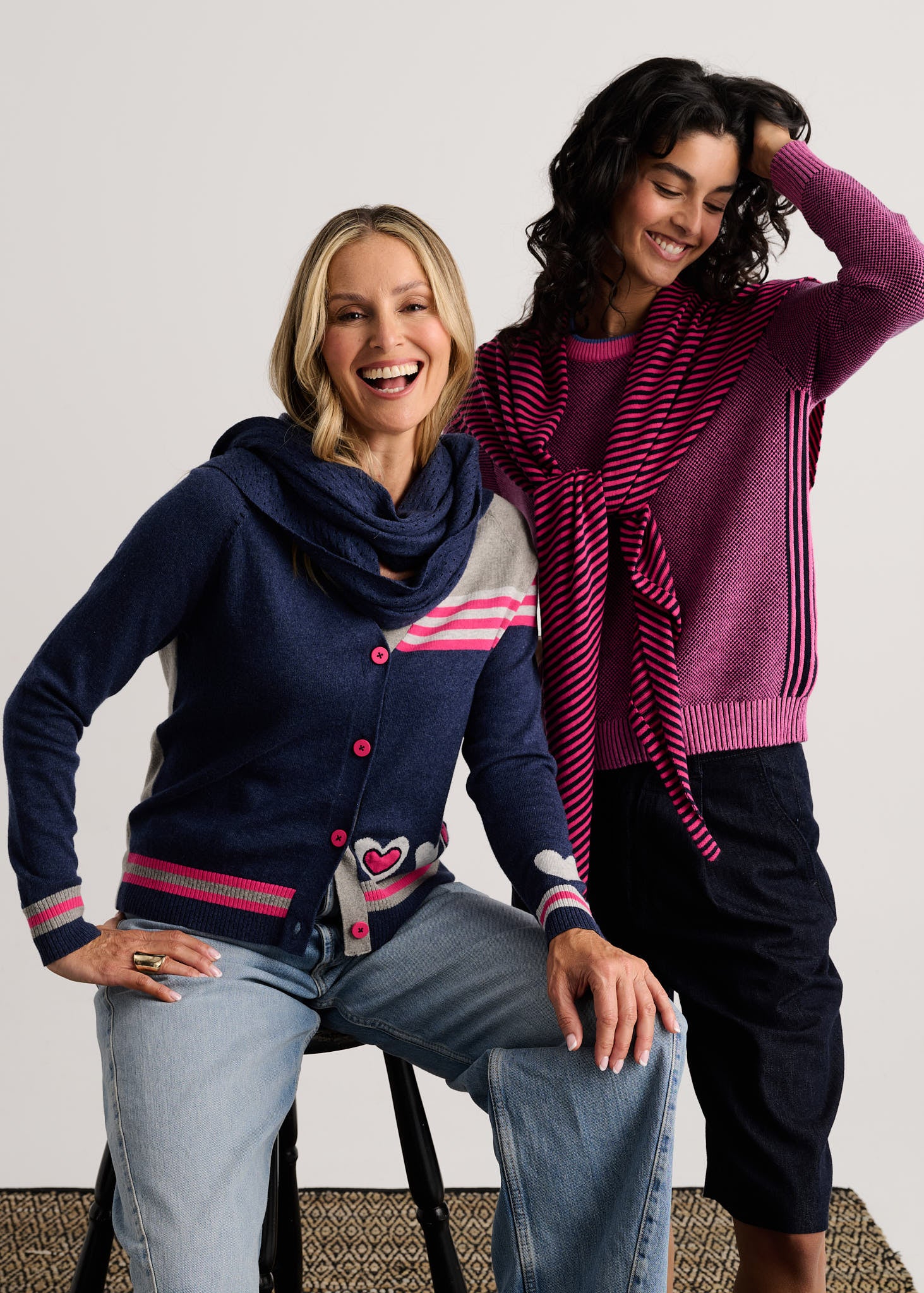 Zaket & Plover Hearts Cardigan – Resonance