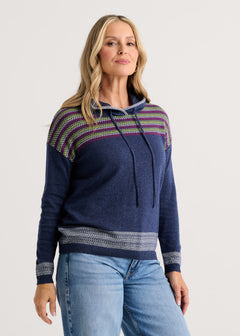 Zaket & Plover Fairisle Hoodie