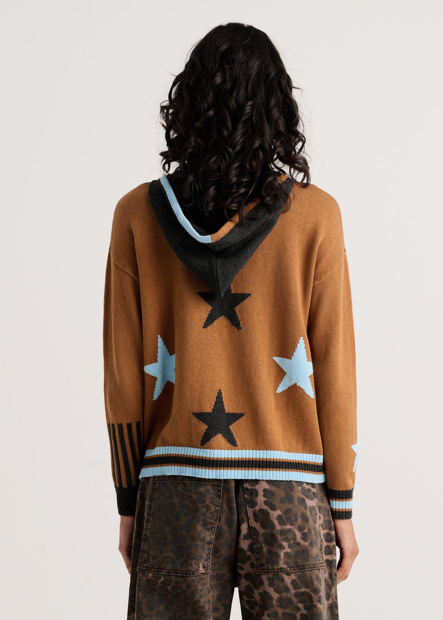 Zaket & Plover Stars Zip Up Hoodie