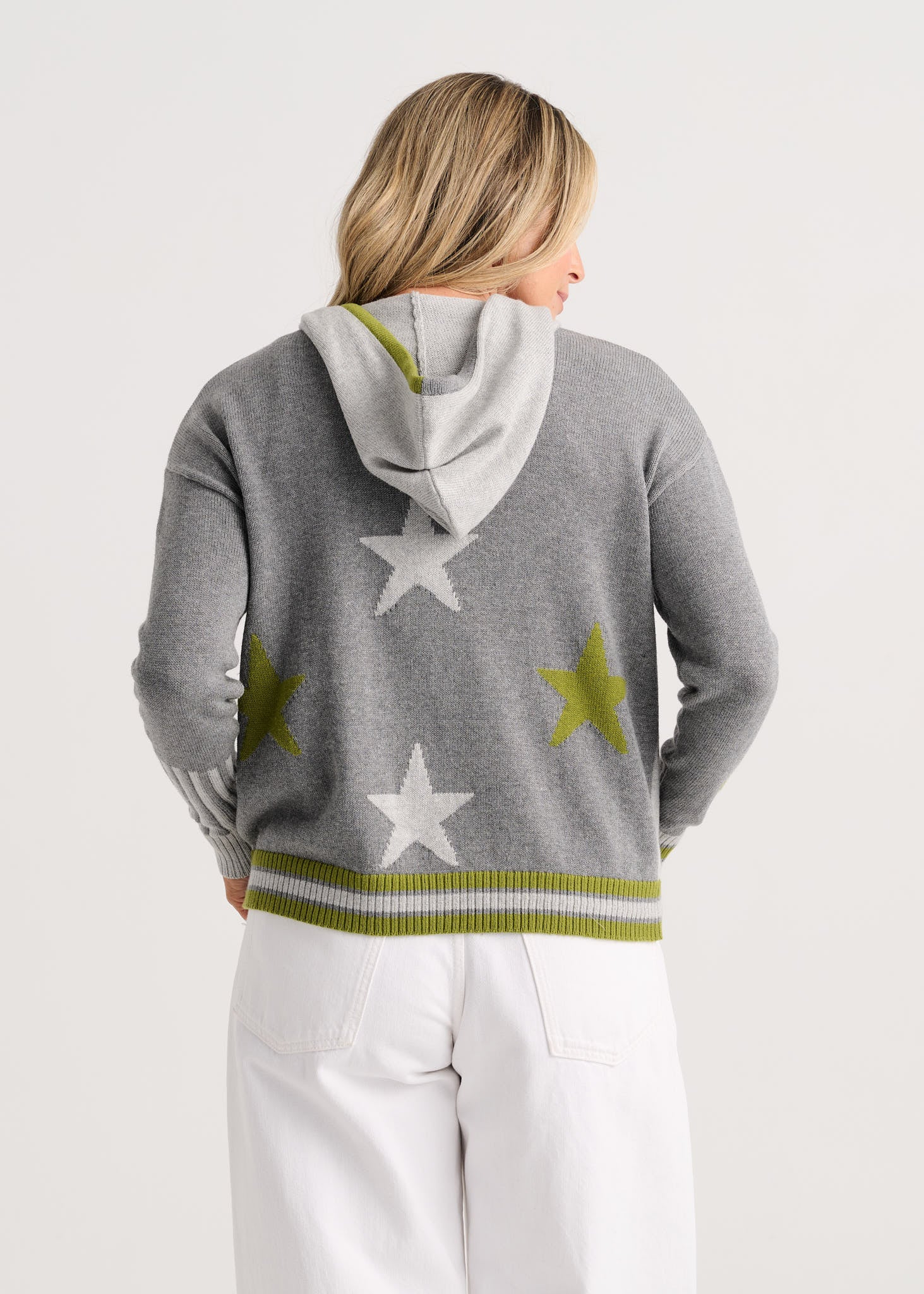 Zaket & Plover Stars Zip Up Hoodie