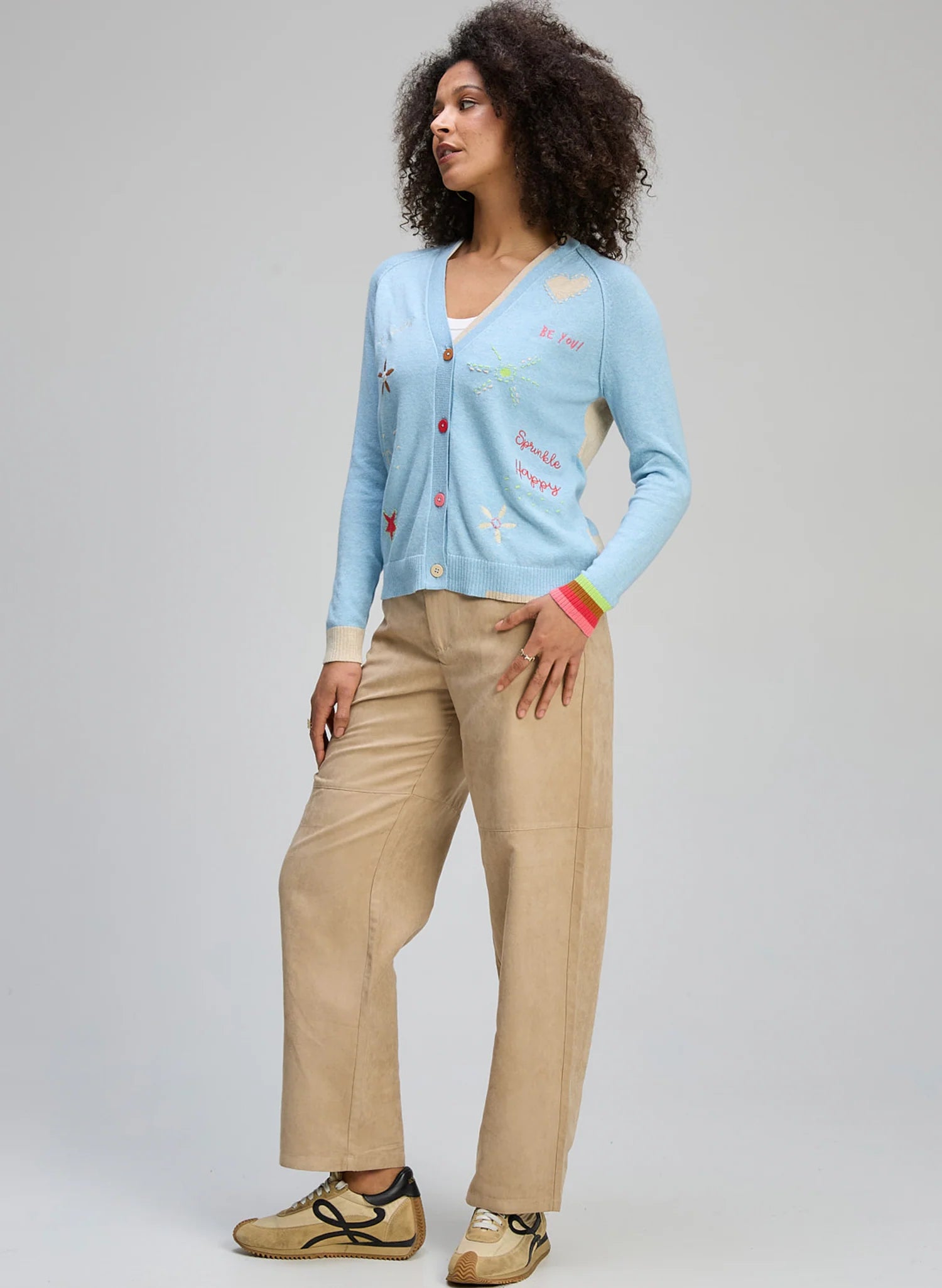 Zaket & Plover Good Vibes Cardigan