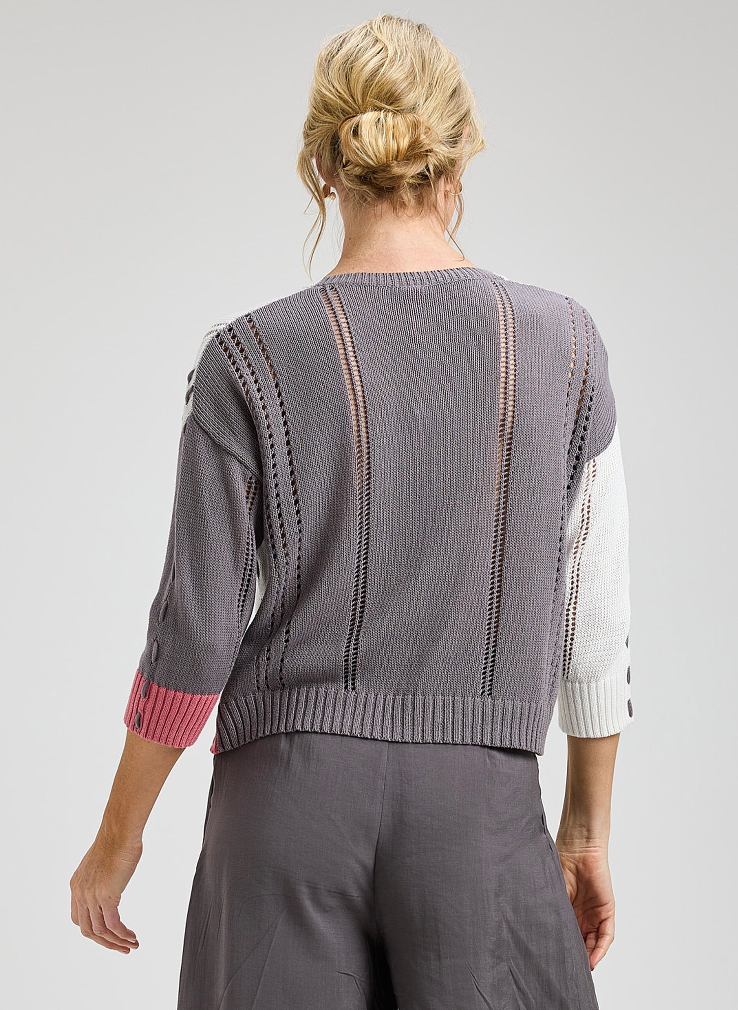 Zaket & Plover Thread Detail Cardigan