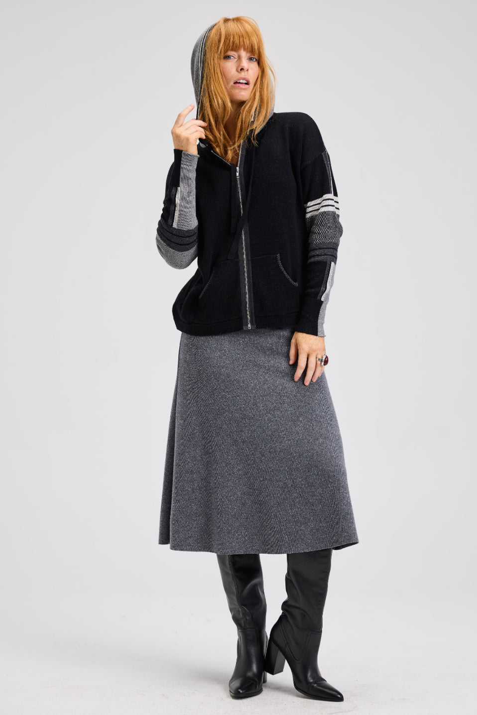 Zaket & Plover Multi Media Hoodie