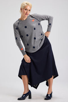 Zaket & Plover Spot The Love Sweater